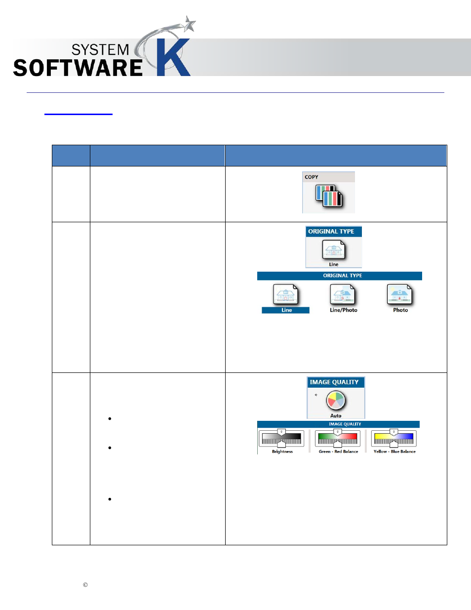 7 color copy, Color copy, Kip multi-touch user guide | KIP Multi-Touch User Manual | Page 32 / 78