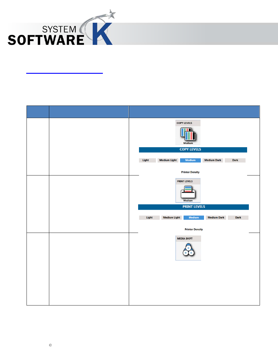 12 configuration settings, Configuration settings, Kip multi-touch user guide | KIP Multi-Touch User Manual | Page 59 / 78