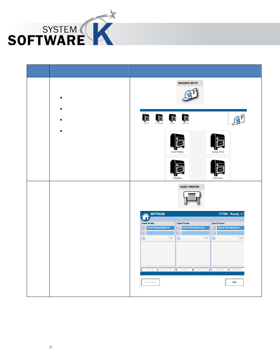 Kip multi-touch user guide | KIP Multi-Touch User Manual | Page 60 / 78