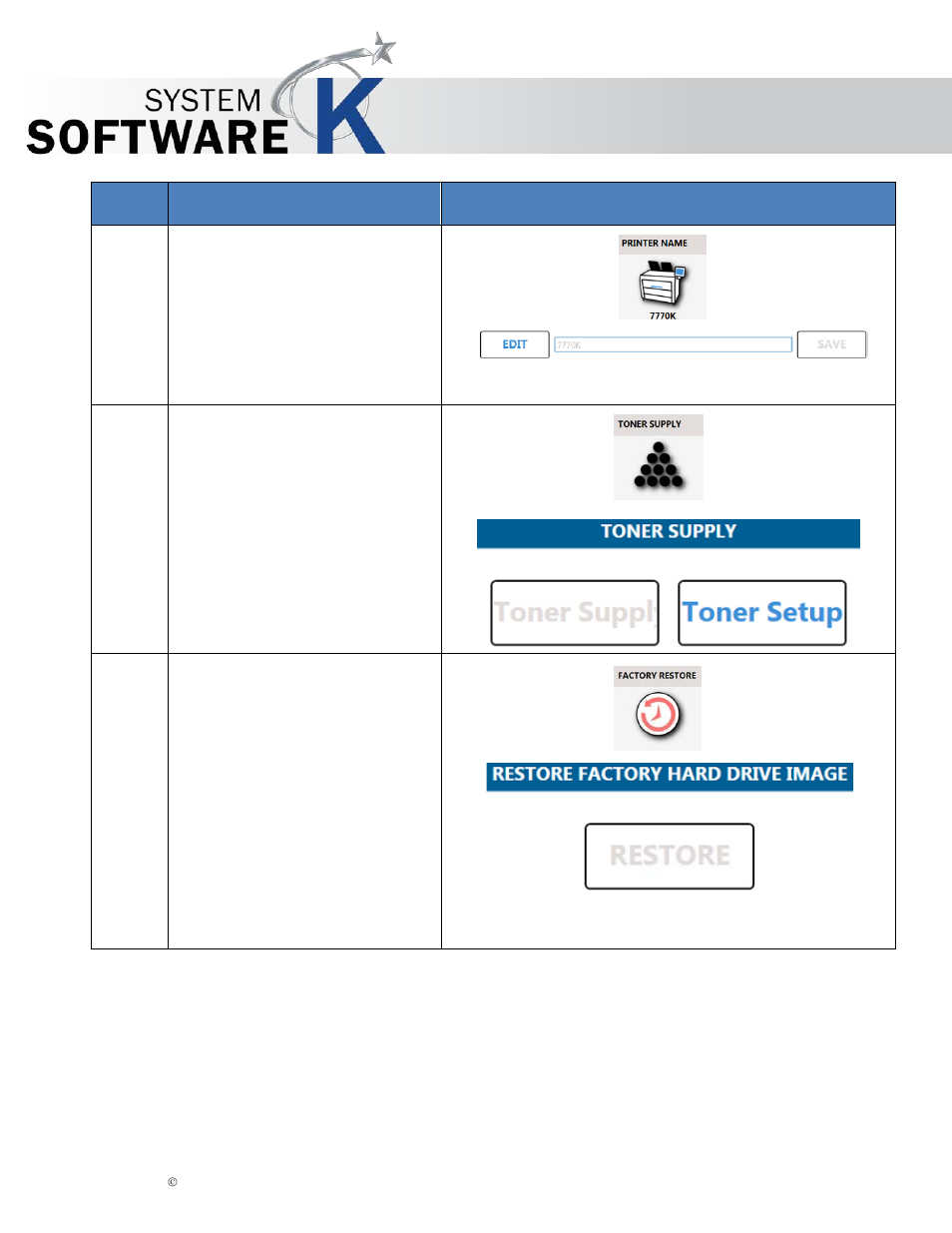 Kip multi-touch user guide | KIP Multi-Touch User Manual | Page 65 / 78