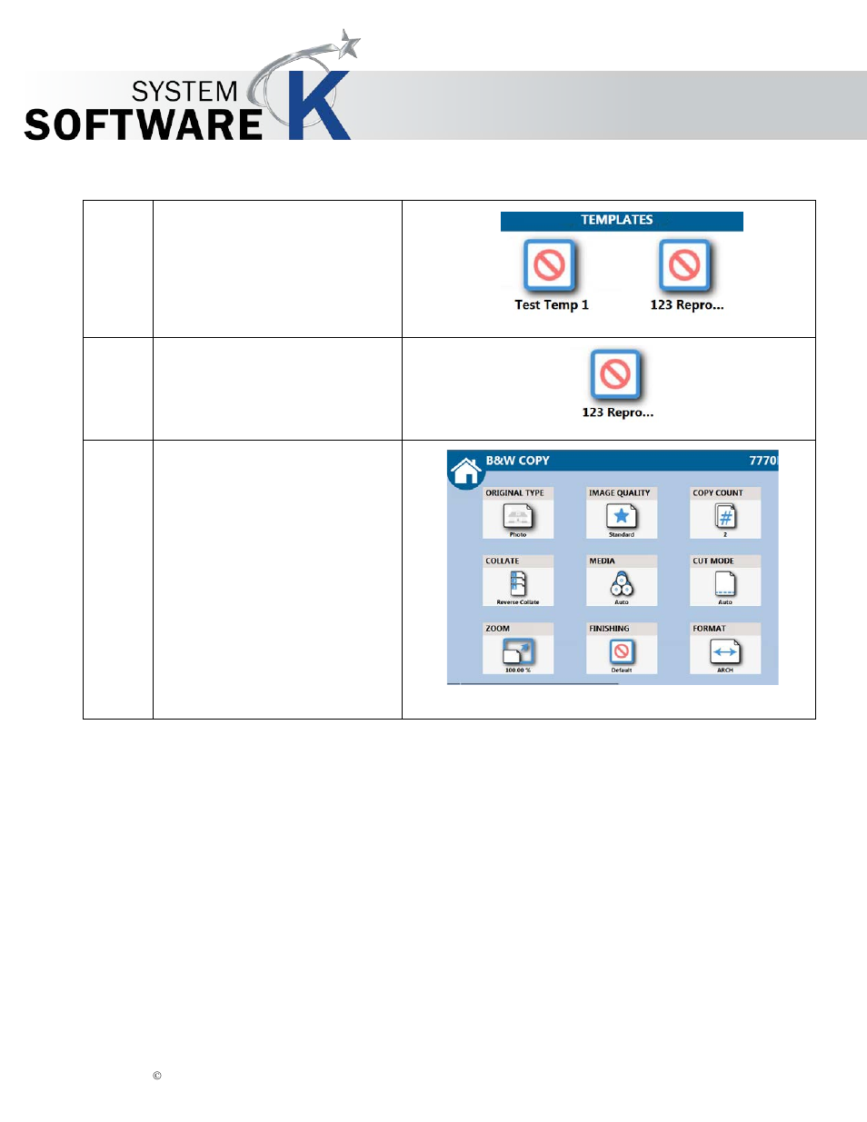 Kip multi-touch user guide | KIP Multi-Touch User Manual | Page 76 / 78