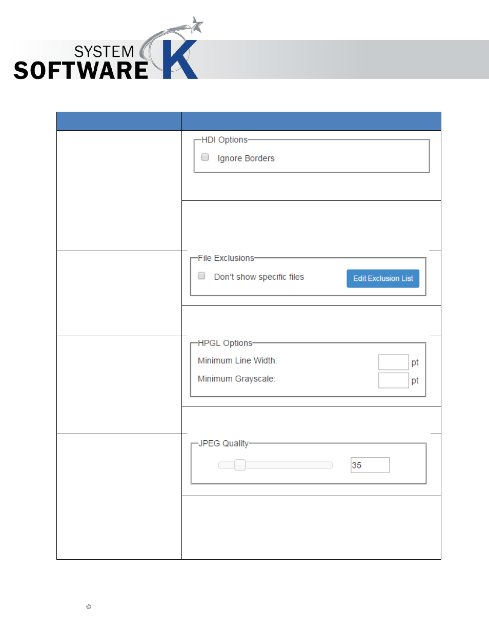 3 file format settings | KIP PrintPro.Net User Manual | Page 96 / 101