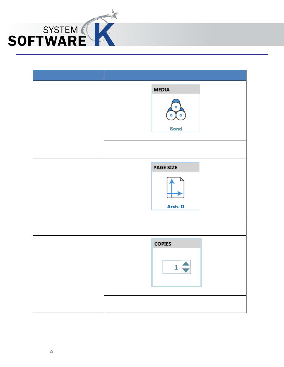 1 printing preferences main screen, Printing preferences main screen, Kip windows driver | KIP Windows Driver User Manual | Page 15 / 26