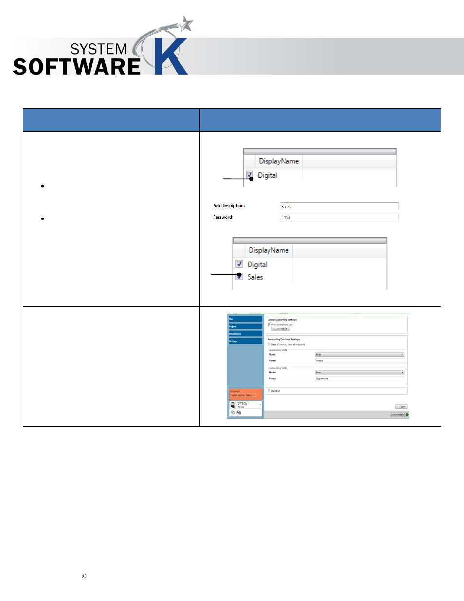 Kip accounting center user guide | KIP Accounting Center User Manual | Page 14 / 21