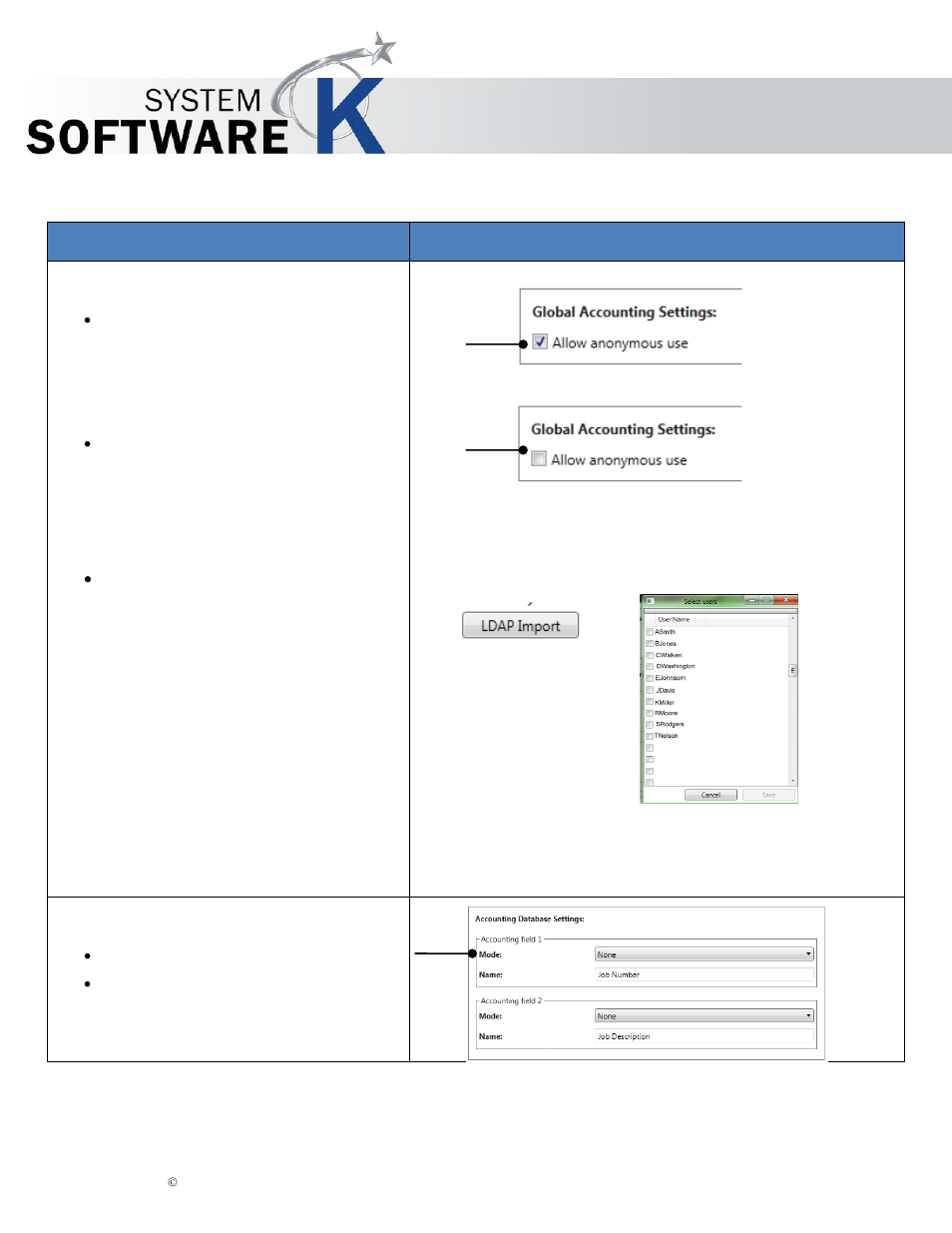 Kip accounting center user guide | KIP Accounting Center User Manual | Page 15 / 21