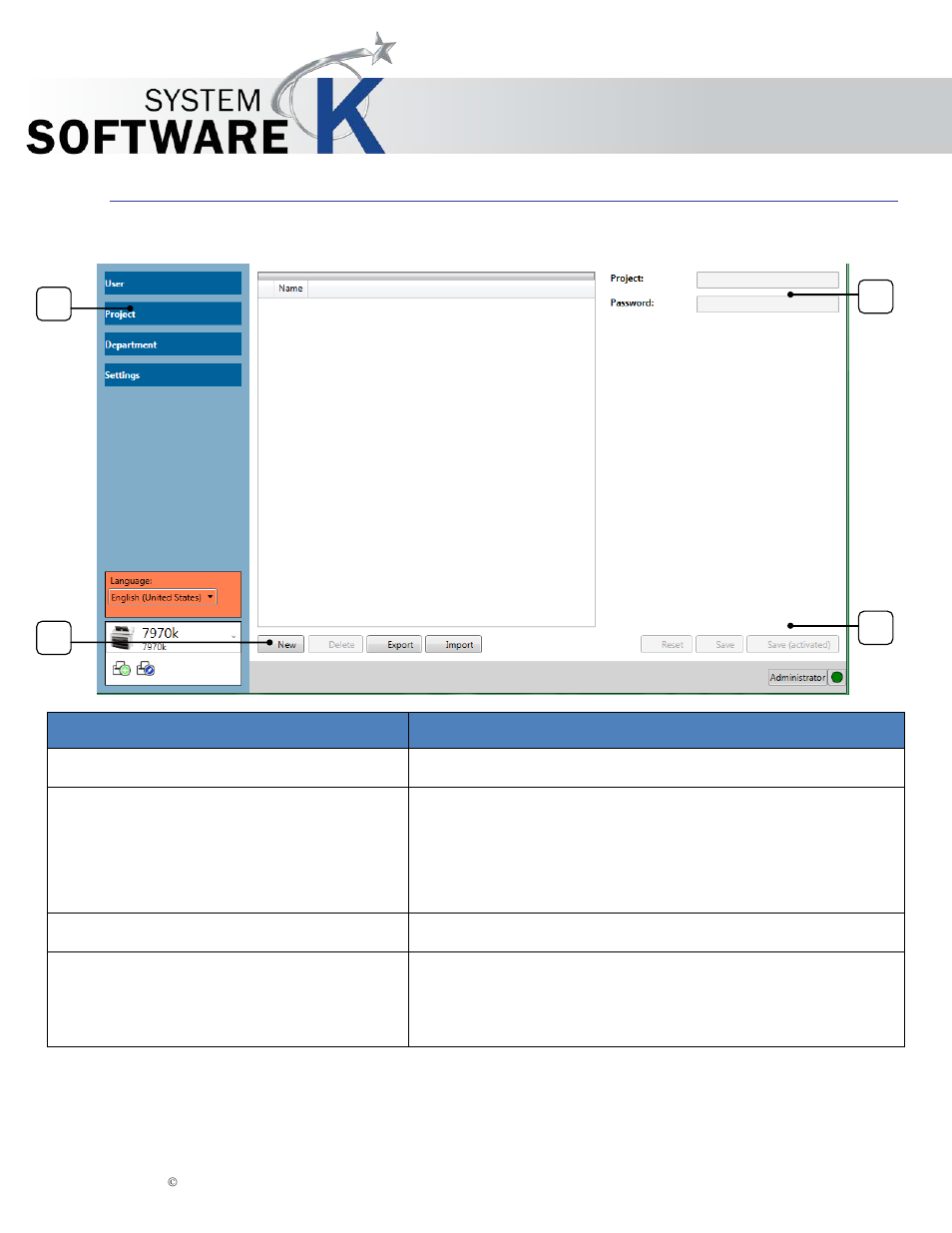 5 accounting by project number, Accounting by project number, Kip accounting center user guide | KIP Accounting Center User Manual | Page 8 / 21