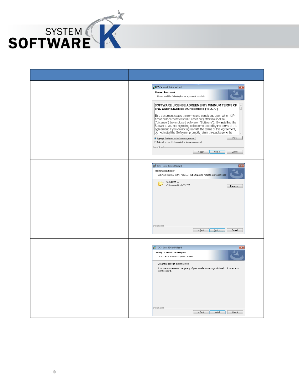 Kip cost center user guide | KIP Cost Center User Manual | Page 6 / 31