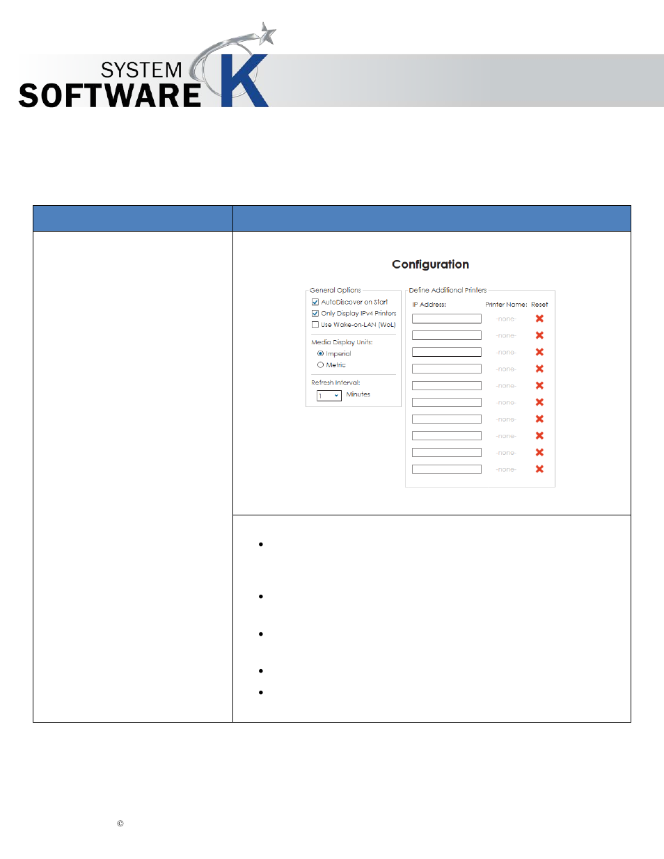 Kip printer status user guide | KIP Printer Status User Manual | Page 10 / 13