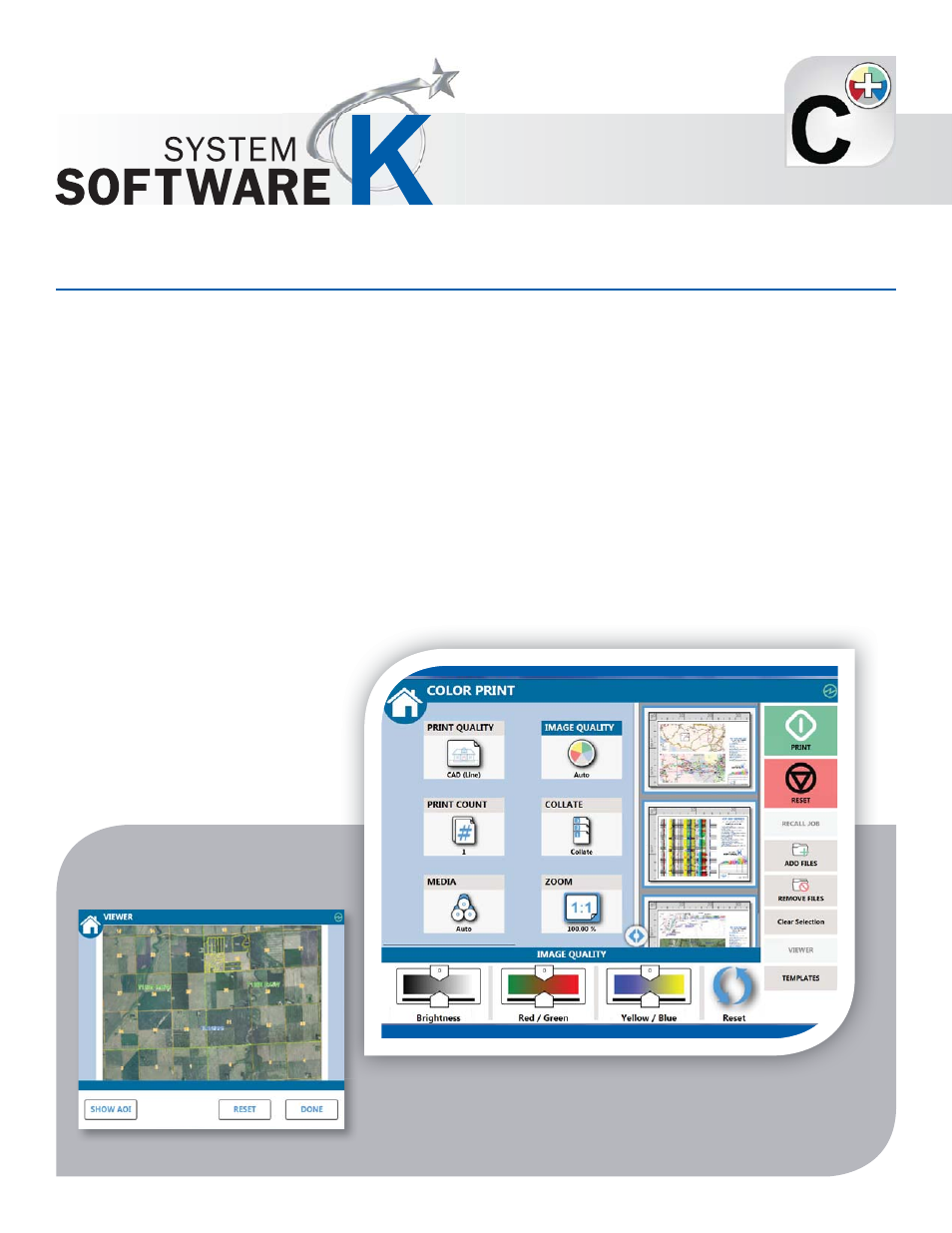KIP Color Copy User Manual | 2 pages