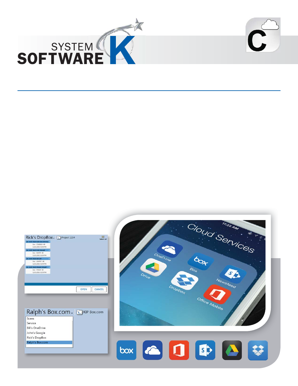 KIP Cloud Connect User Manual | 2 pages
