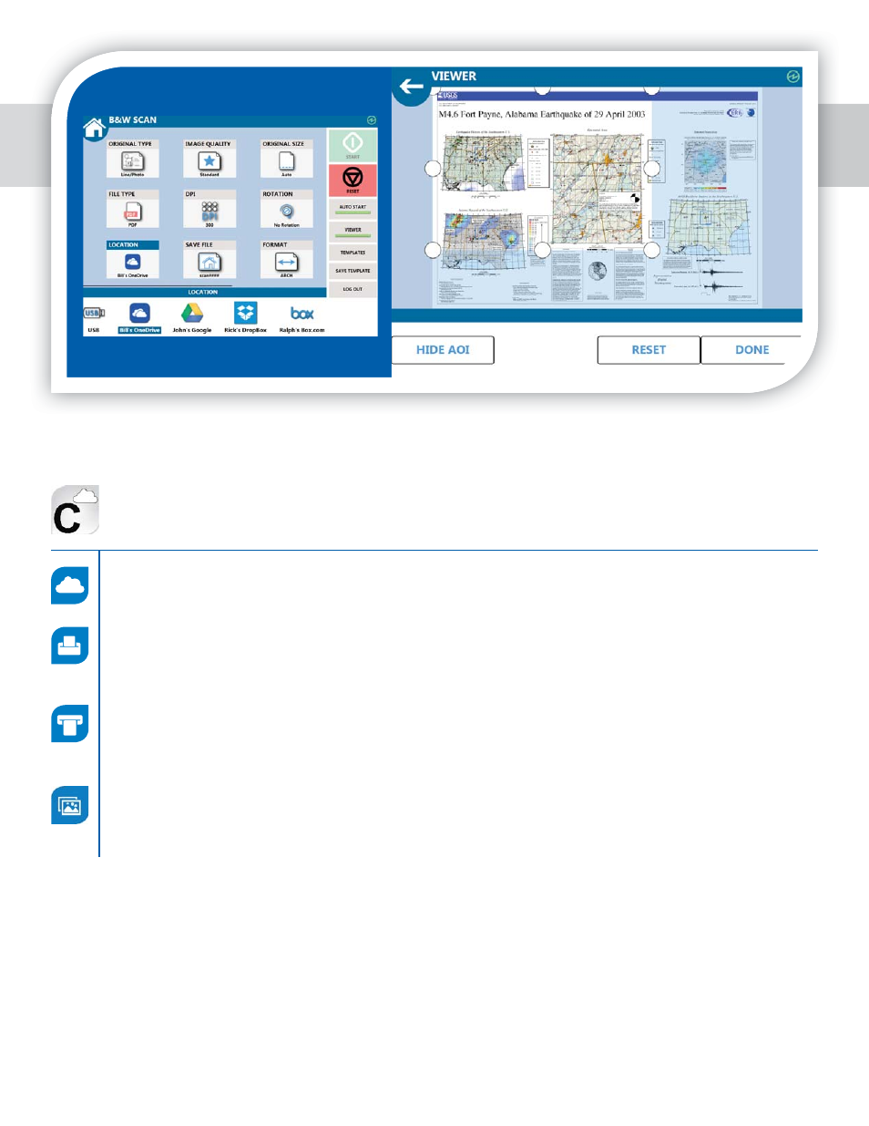Kip cloud connect key features | KIP Cloud Connect User Manual | Page 2 / 2