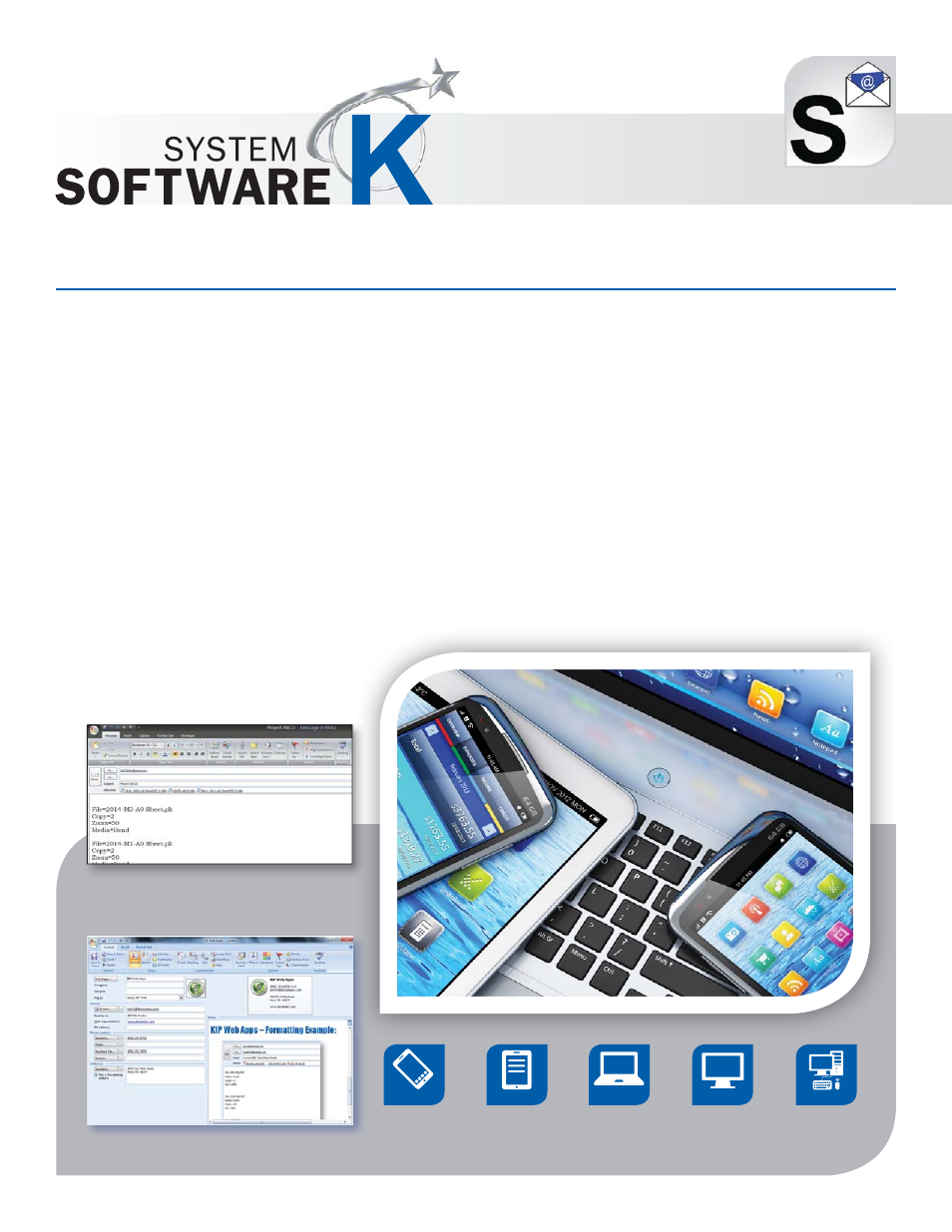 KIP Smart Print User Manual | 2 pages