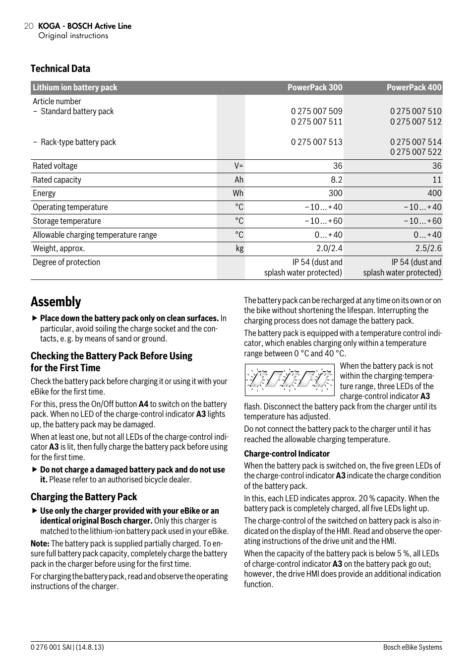 Assembly | Koga E-BIKE BOSCH User Manual | Page 18 / 24