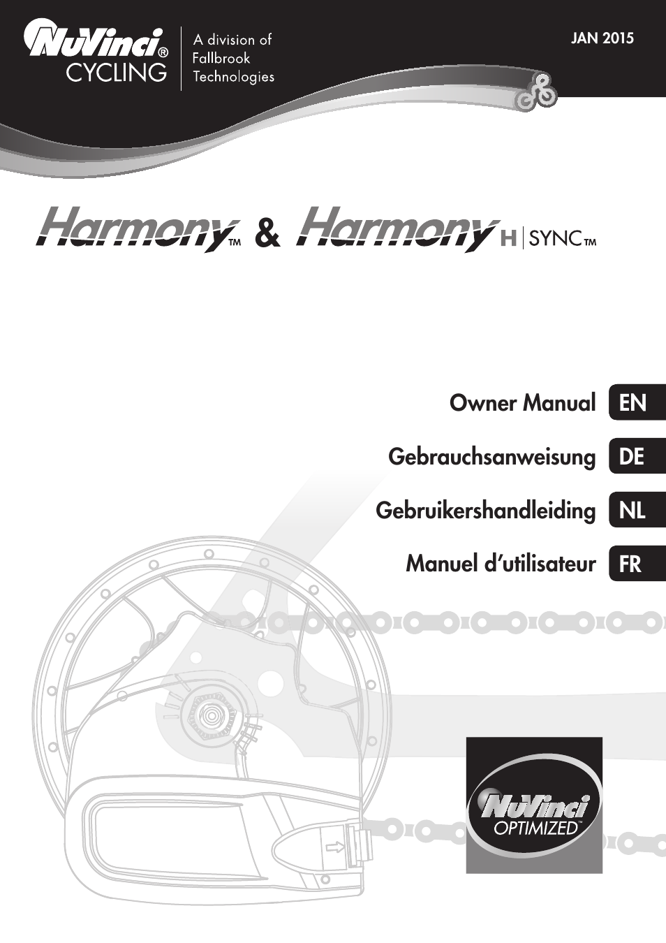 Koga NuVinciHarmony - E-Nova NuVinci User Manual | 49 pages