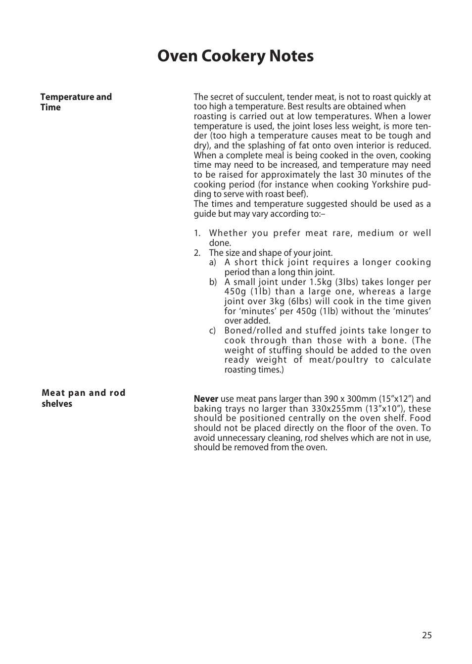 Creda H250E User Manual | Page 25 / 32