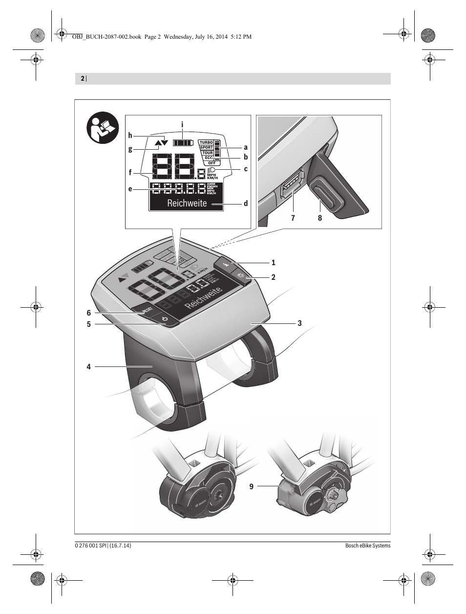 Reic hweit e, Re ichw eite, Reichweite | Koga Performance line - E-lement 2015 E-XLR8 User Manual | Page 2 / 23