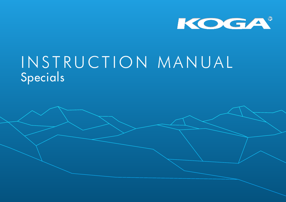Koga SPECIALS - TANDEM - ADAPTOR - MTB User Manual | 8 pages
