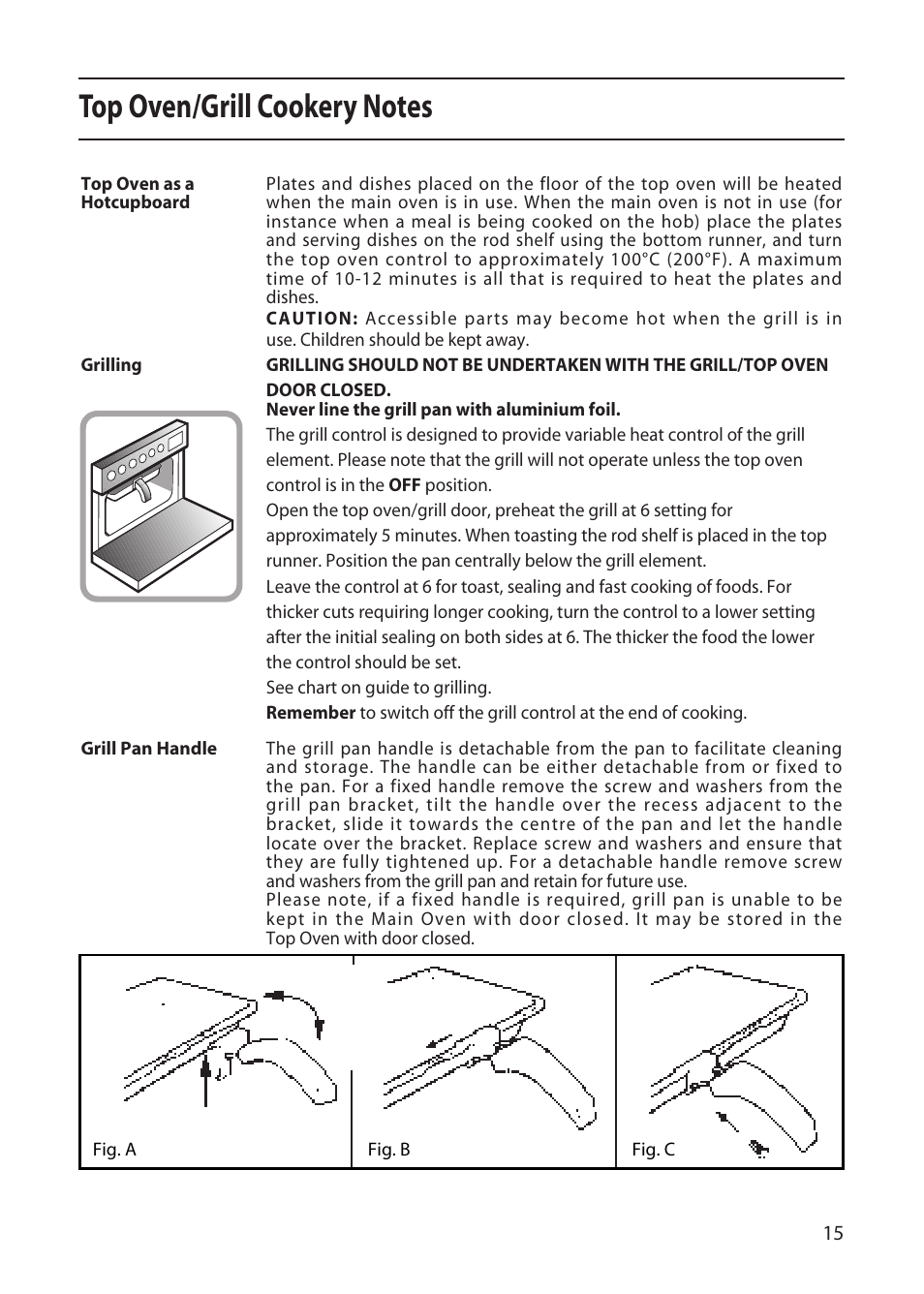 Creda X252E User Manual | Page 15 / 28