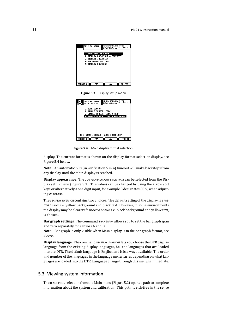 3 viewing system information | K-Patents PR-21-S User Manual | Page 44 / 129