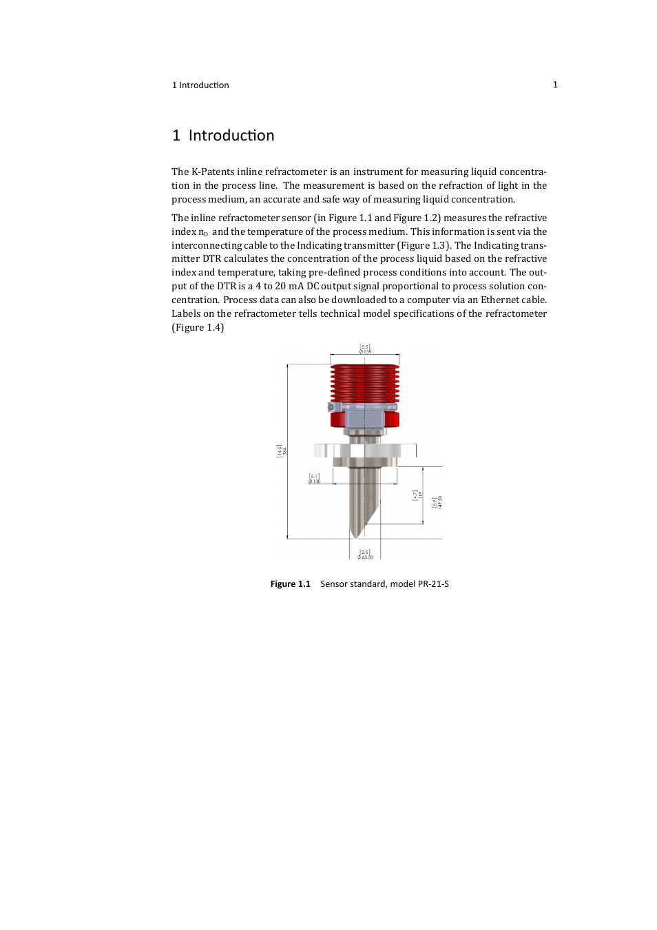 1 introduction | K-Patents PR-21-S User Manual | Page 7 / 129