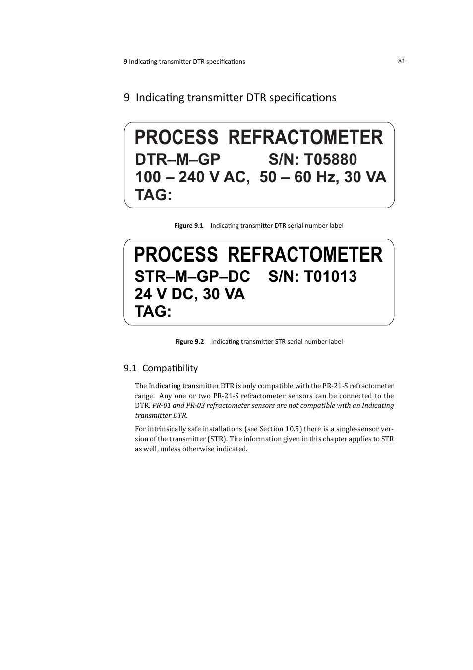 Process refractometer | K-Patents PR-21-S User Manual | Page 87 / 129