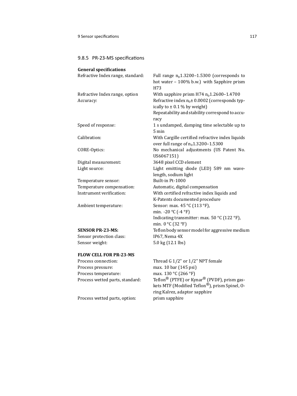 K-Patents PR-23 User Manual | Page 125 / 213