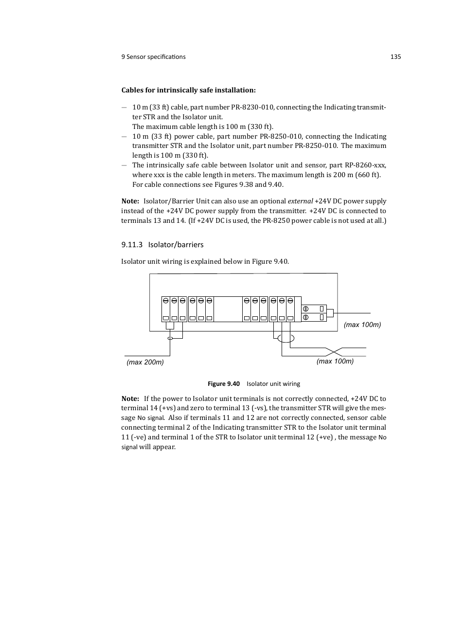 Isolator unit, 3 isolator/barriers | K-Patents PR-23 User Manual | Page 143 / 213