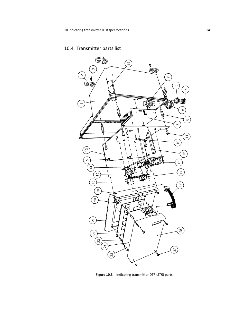 4 transmitter parts list | K-Patents PR-23 User Manual | Page 149 / 213