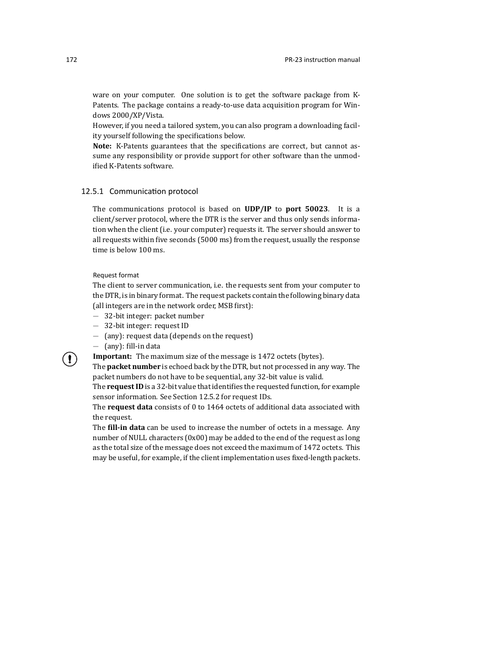 K-Patents PR-23 User Manual | Page 180 / 213