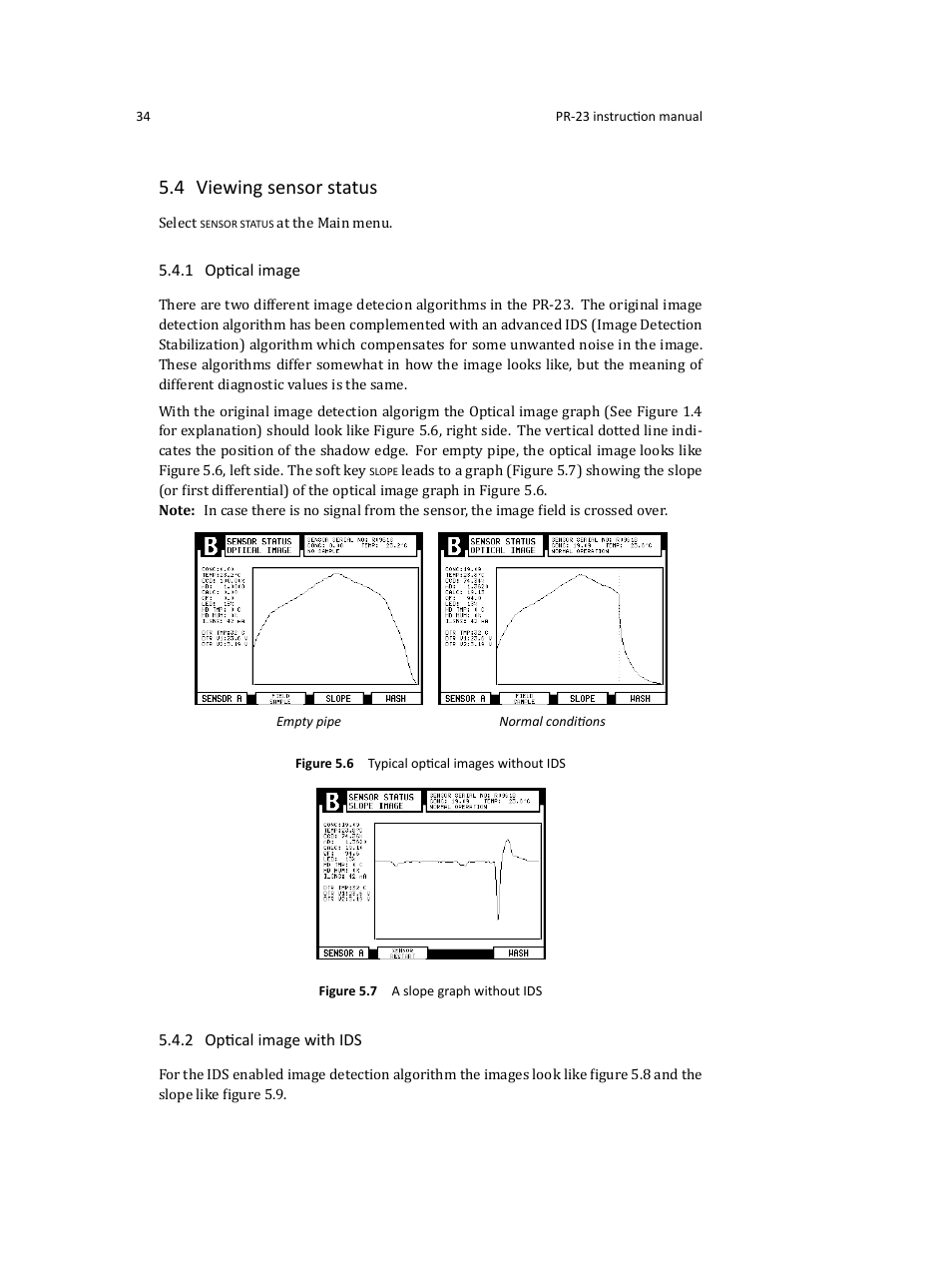 4 viewing sensor status | K-Patents PR-23 User Manual | Page 42 / 213