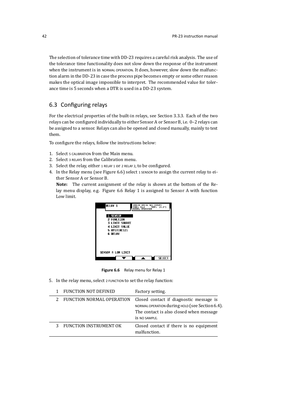 3 conﬁguring relays | K-Patents PR-23 User Manual | Page 50 / 213