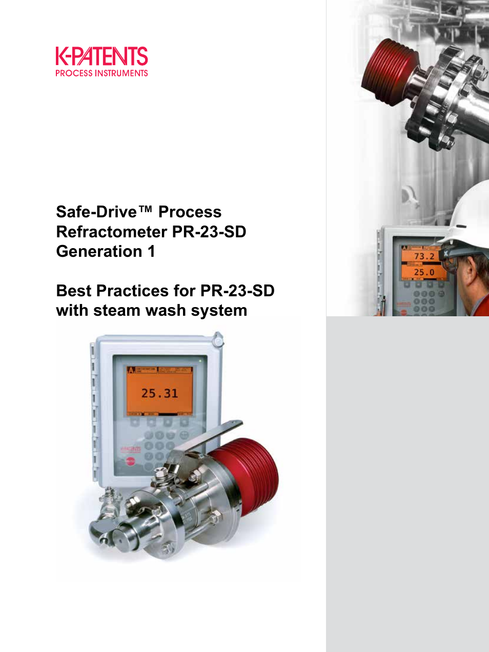 K-Patents PR-23-SD Generation 1 User Manual | 37 pages