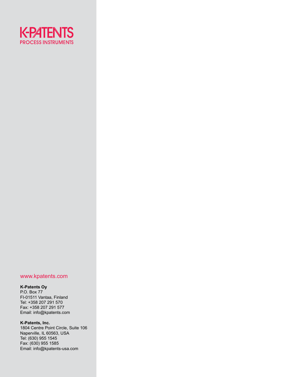K-Patents PR-23-SD Generation 1 User Manual | Page 37 / 37