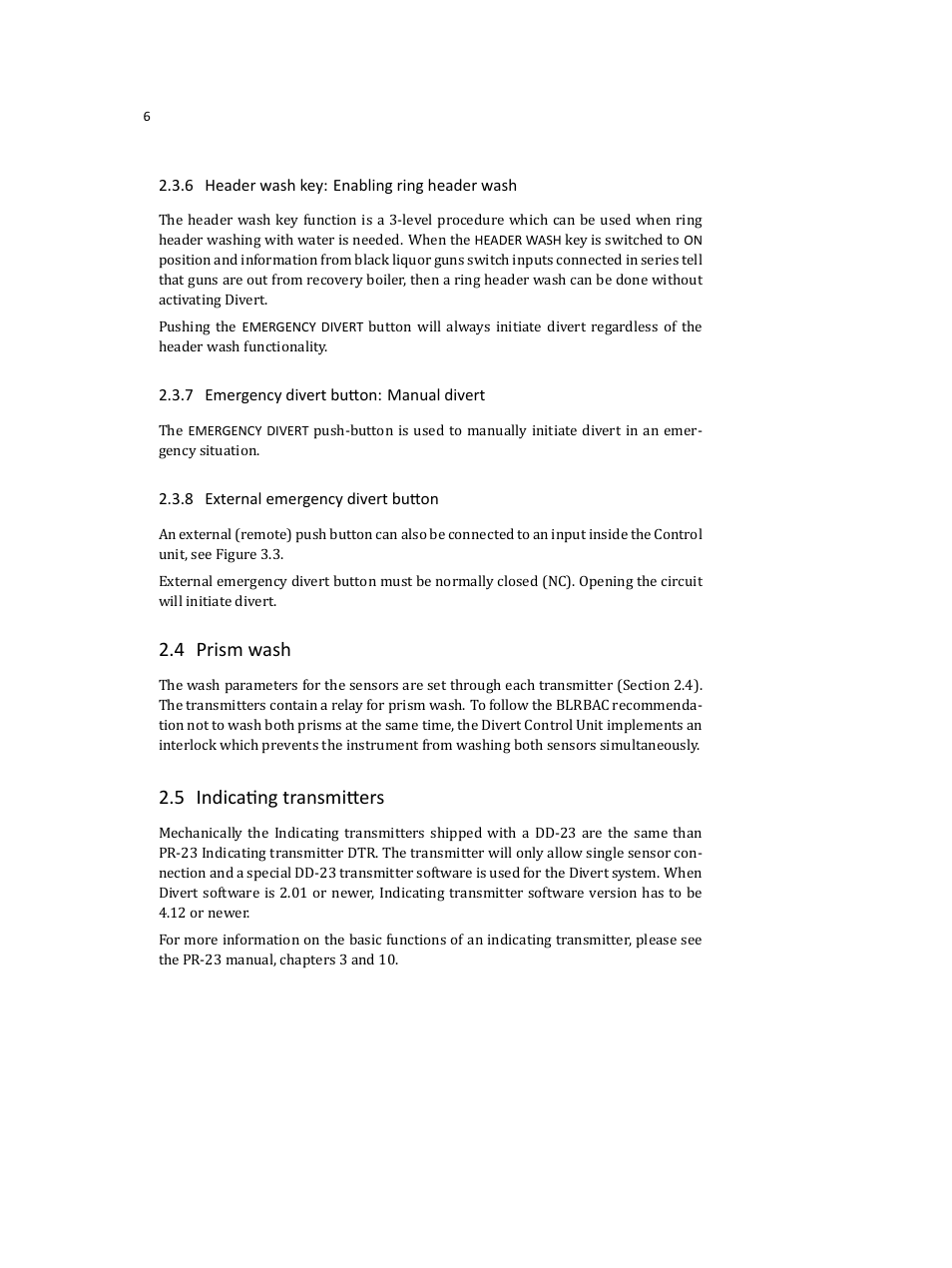 4 prism wash, 5 indicating transmitters | K-Patents DD-23 User Manual | Page 10 / 50