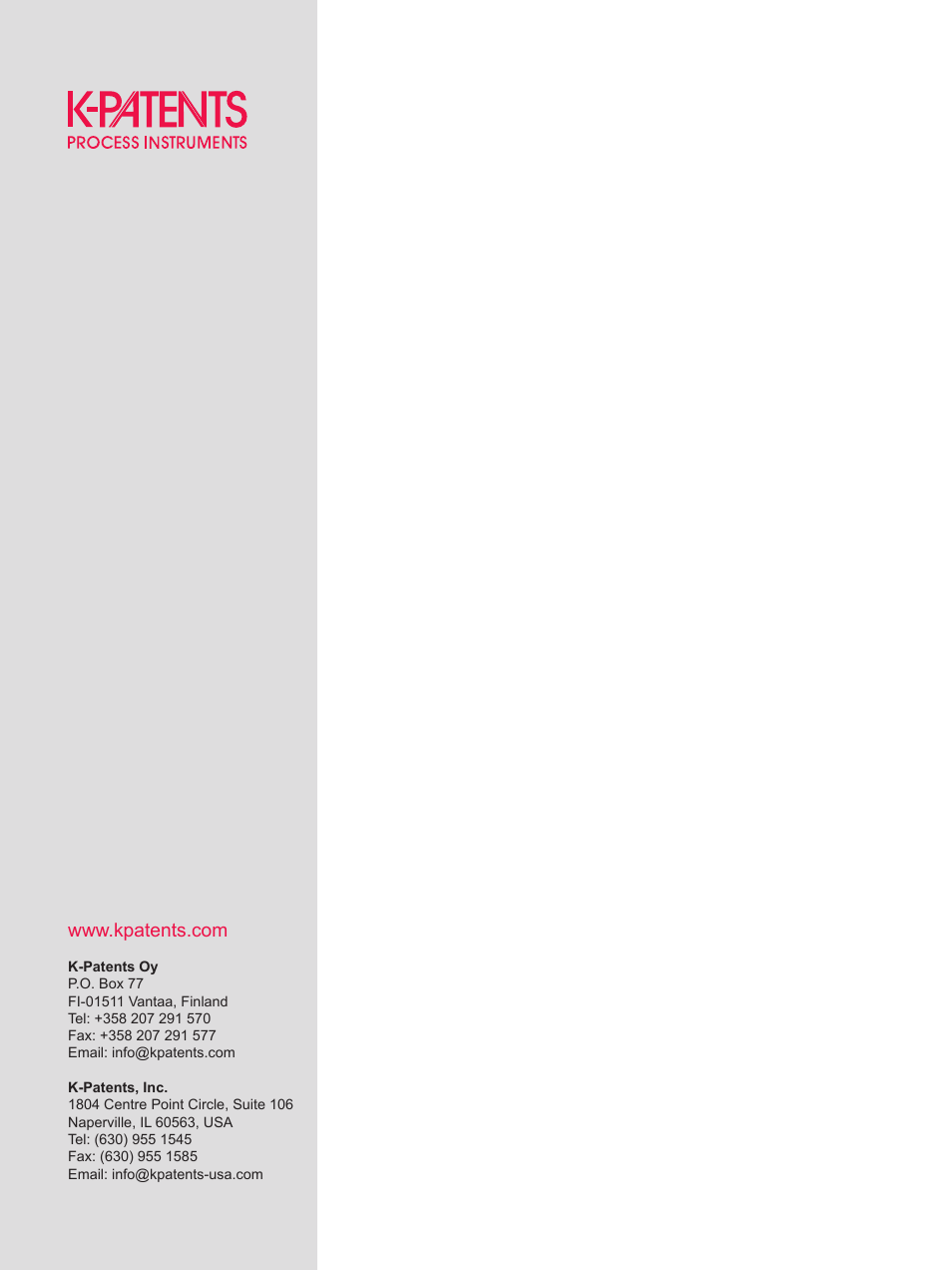 K-Patents PR-23 for K-Patents User Manual | Page 62 / 62