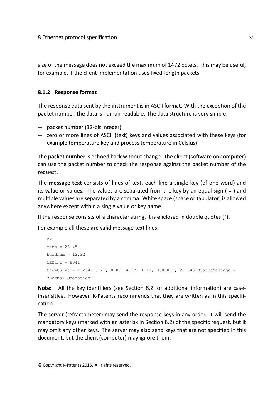 K-Patents PR-33-S User Manual | Page 35 / 44