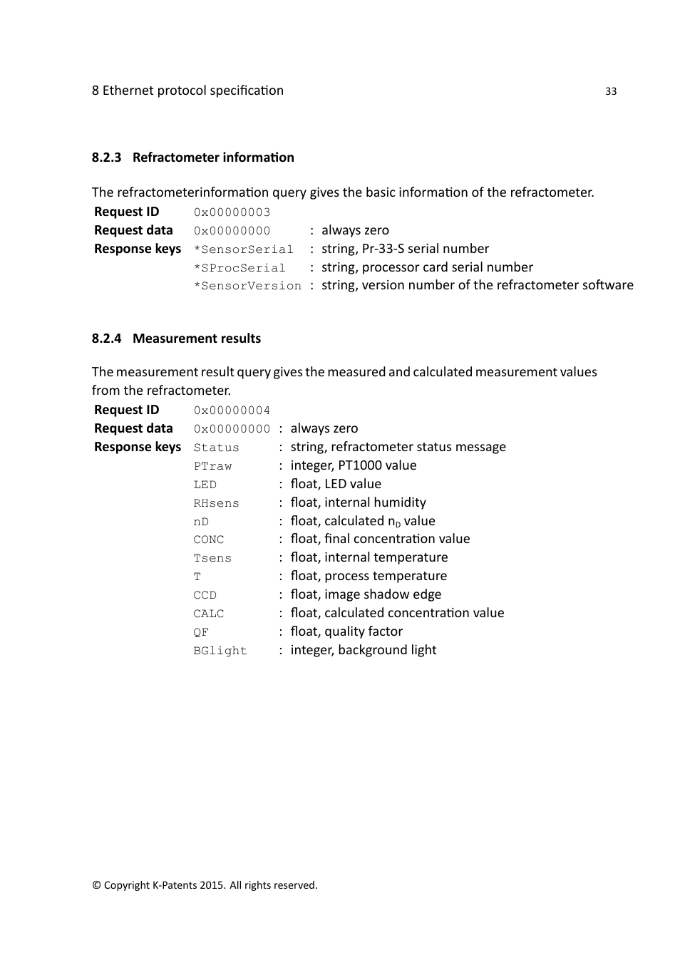 K-Patents PR-33-S User Manual | Page 37 / 44