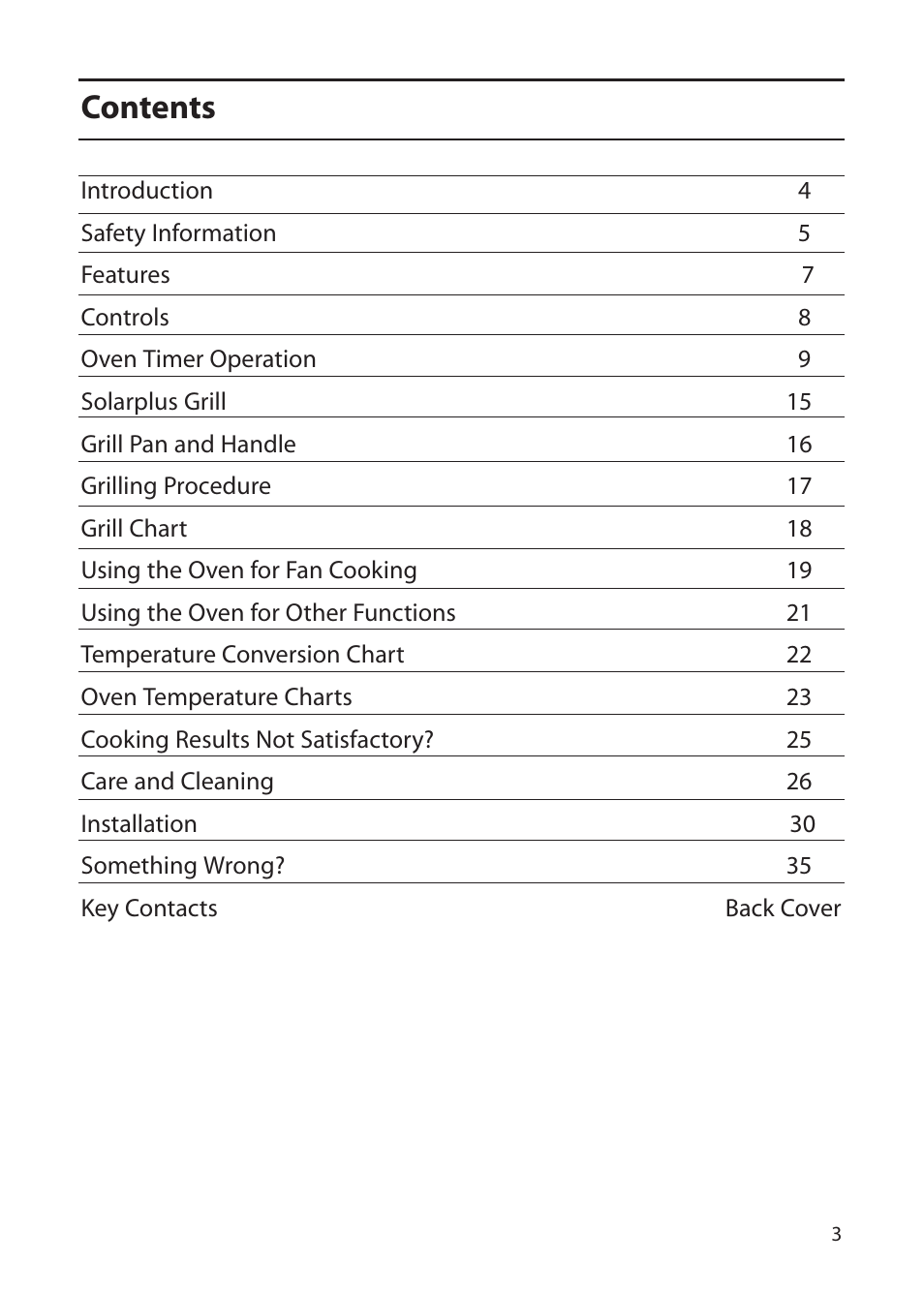 Creda R010E User Manual | Page 3 / 36