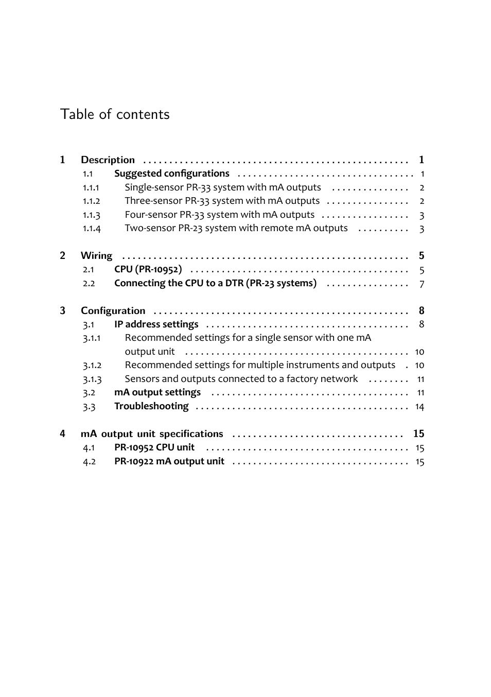 K-Patents mA-Output User Manual | Page 2 / 20