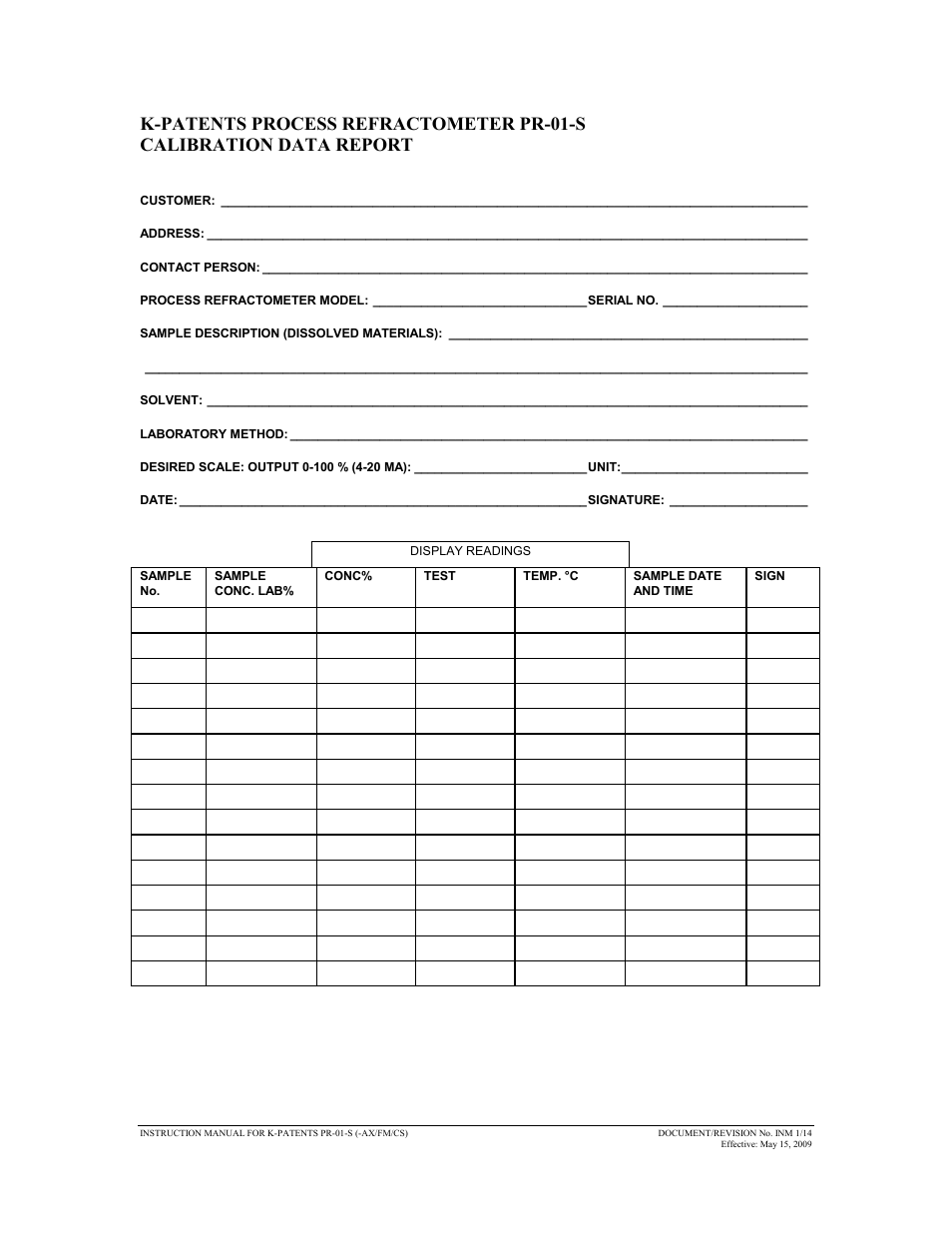 K-Patents PR-01-S User Manual | Page 107 / 107