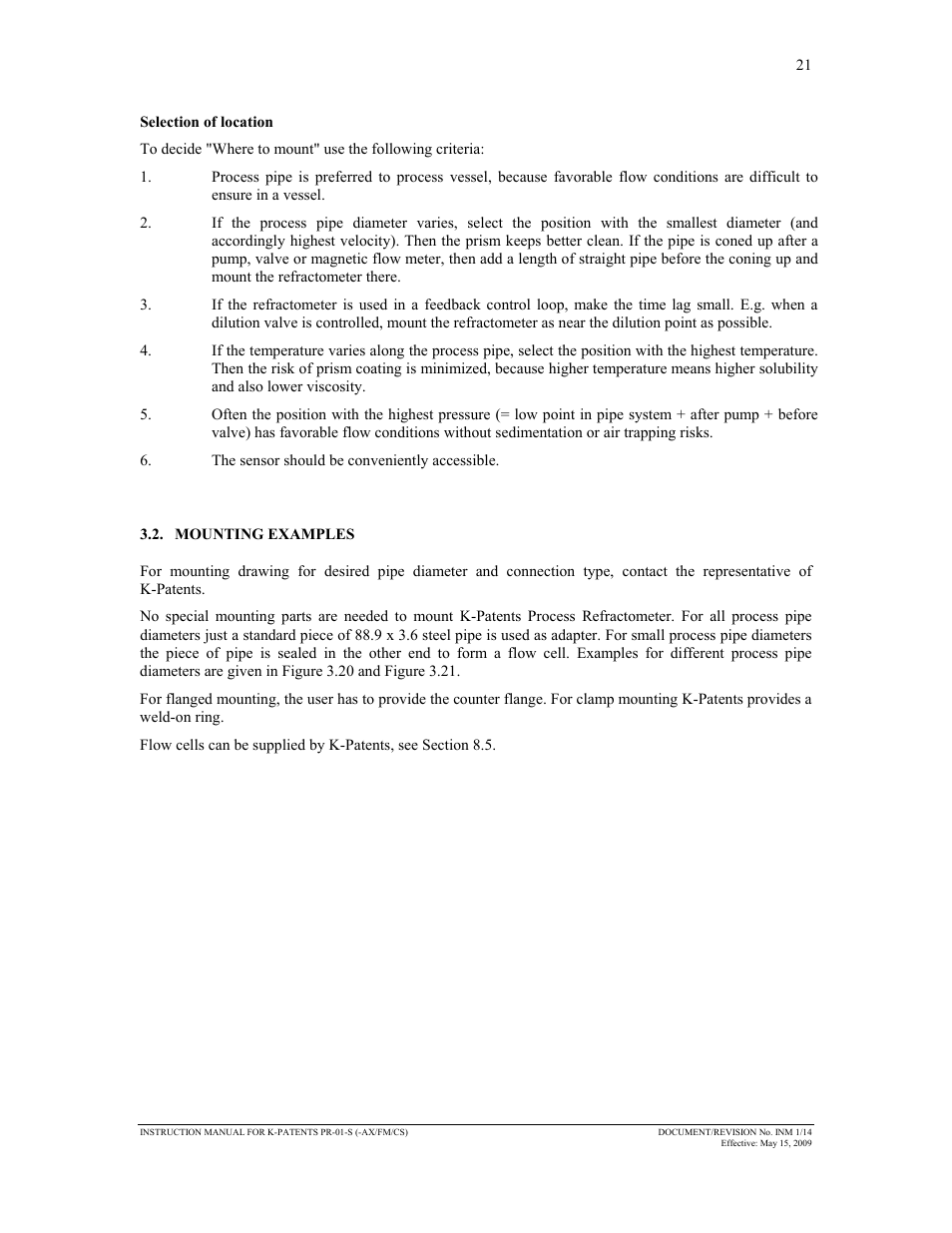 K-Patents PR-01-S User Manual | Page 23 / 107