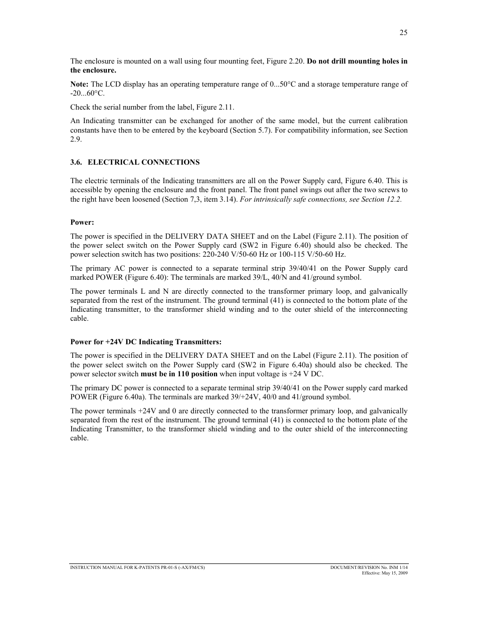 K-Patents PR-01-S User Manual | Page 27 / 107