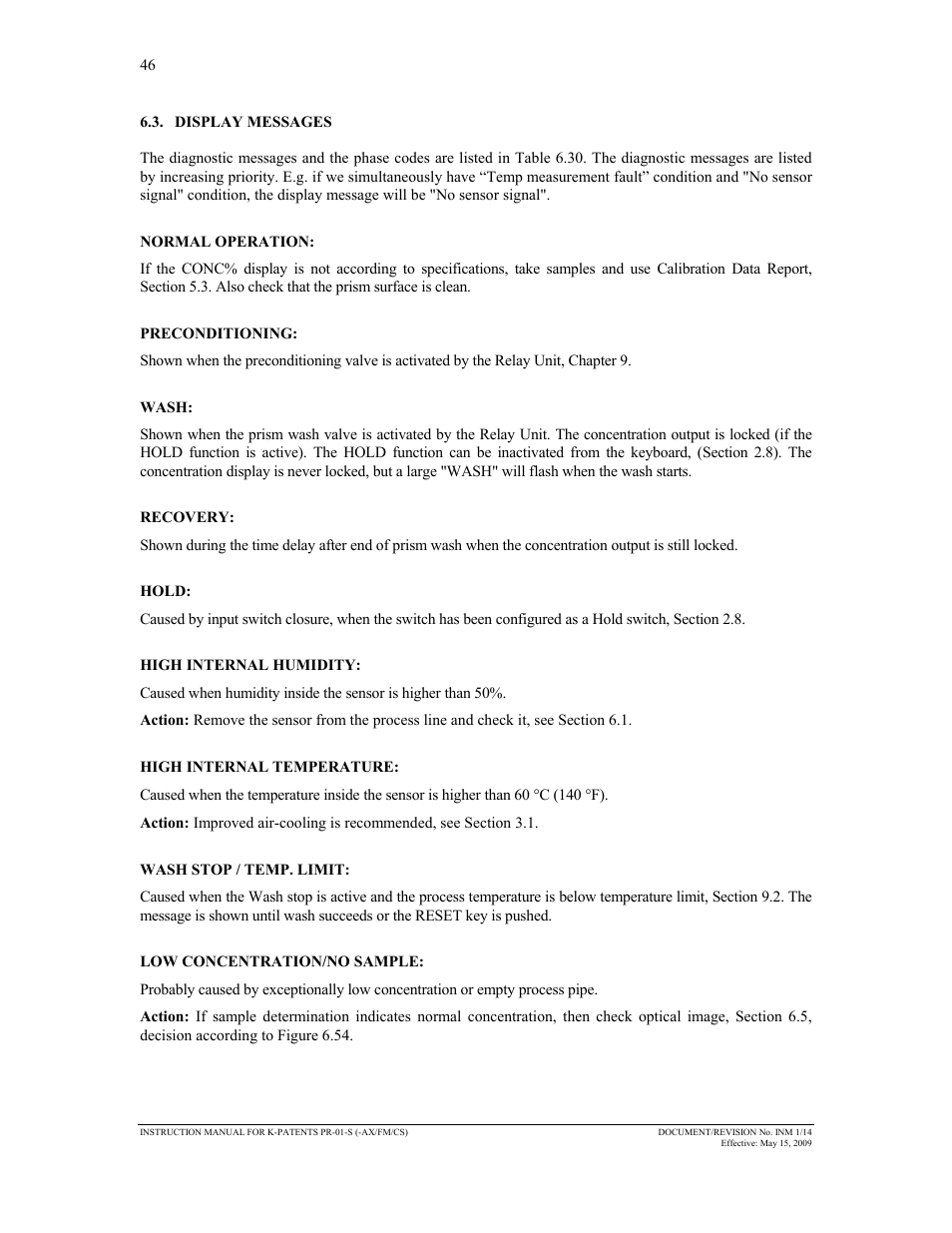 K-Patents PR-01-S User Manual | Page 48 / 107