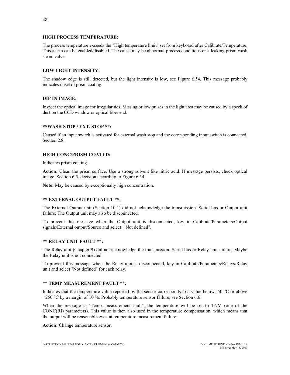 K-Patents PR-01-S User Manual | Page 50 / 107