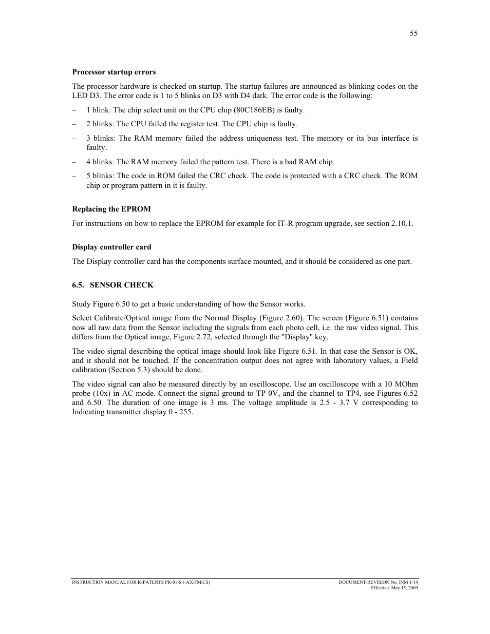 K-Patents PR-01-S User Manual | Page 57 / 107