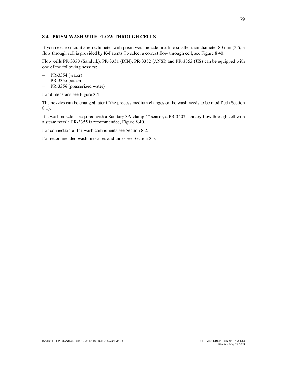 K-Patents PR-01-S User Manual | Page 81 / 107