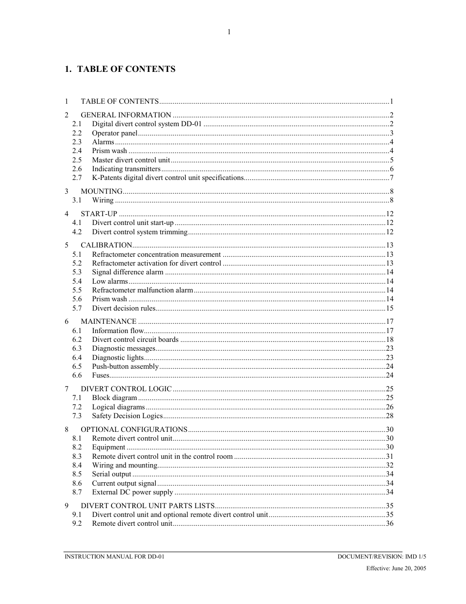 K-Patents DD-01 User Manual | Page 2 / 37