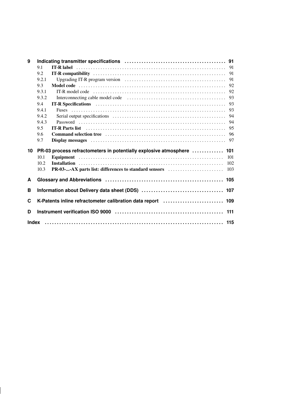 K-Patents PR-03 User Manual | Page 6 / 123