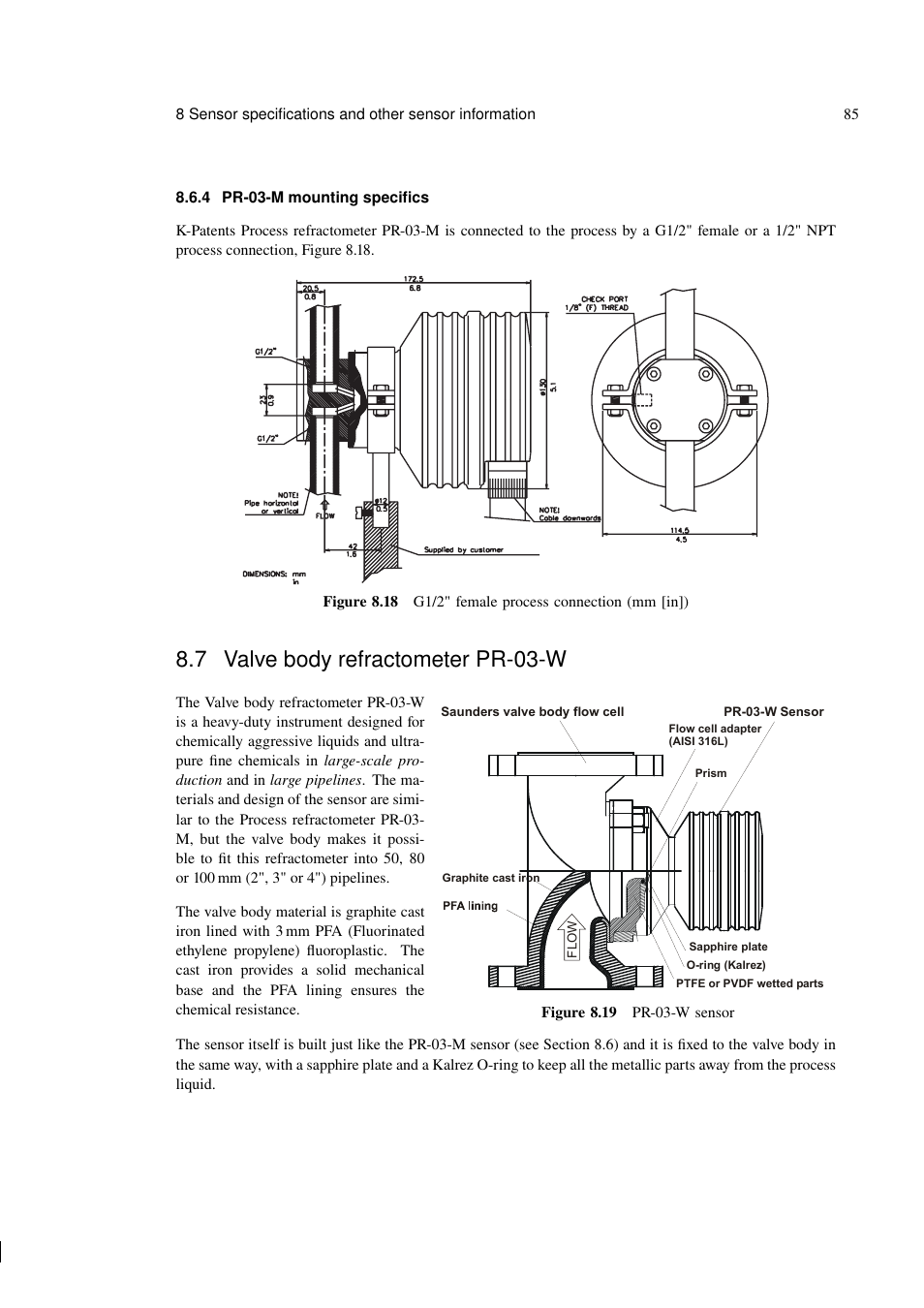 7 valve body refractometer pr-03-w | K-Patents PR-03 User Manual | Page 91 / 123