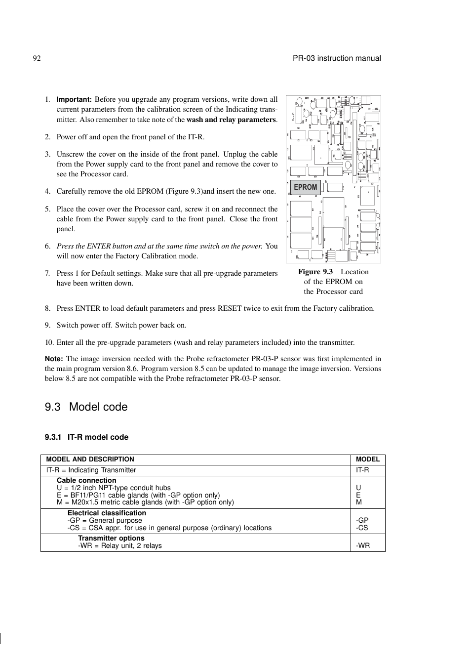 3 model code | K-Patents PR-03 User Manual | Page 98 / 123